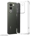 Back Cover Case for VIVO Y200 5G | Best Camera Protection | Slim Soft Back Cover (Transparent)