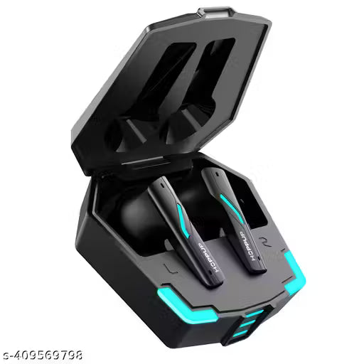 Hoppup Xo4 Black Gaming in Ear Earbuds with 50h Playtime