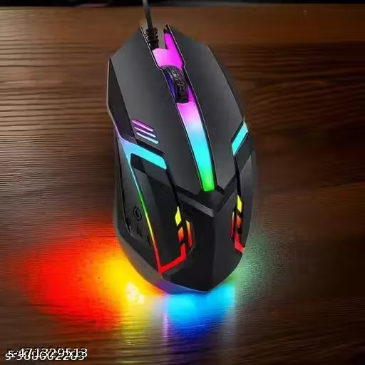 Gaming Mouse, 3 Buttons RGB Light Sports Design for Laptops & PC Wired Optical Gaming Mouse