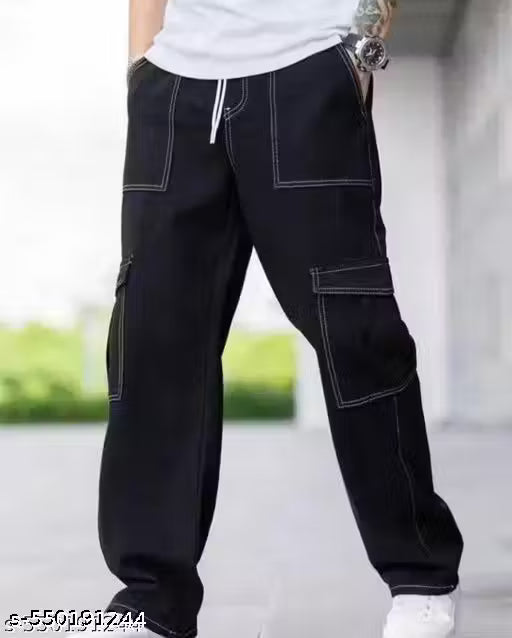 Denim teen cargo for boys-cool casual cargo girls-casual wear denim teen cargo