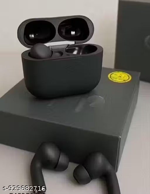 TECHWYNZ Wireless Bluetooth Ear buuds (black) High-Quality Sound Long Battary Life Touch Control Eear buds Comfortable Fit Bluetooth 5.3 Eear Buds