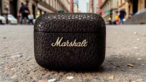 Marshall MOTIF II TWS Earbuds with Active Noise Cancellation (IPX5 Water Resistant, Wireless Charging, Black)