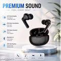 Hook Wireless TWS Bluetooth Ear buds | High-Quality Sound | Long Battery Life | Touch Control Ear buds | Comfortable Fit