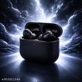 Wireless Earbuds Bluetooth 5.3 TWS Earphones | TWS Earphones Full Touch Control Headphone Built-in Microphone Immersive Sound Quality (BLACK)