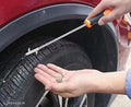 EX-5020 Car Tire Cleaning Tool Stone Removal Hook Ideal for Car Bike & Motorbike Tyres with Rubber Handle (1 Pc)