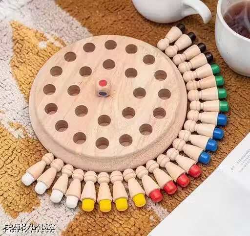 Drykins Wooden Memory Match Stick Game for Kids Educational Brain Training Toy