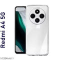 Redmii A4 5G Mobile Back Cover Transparent