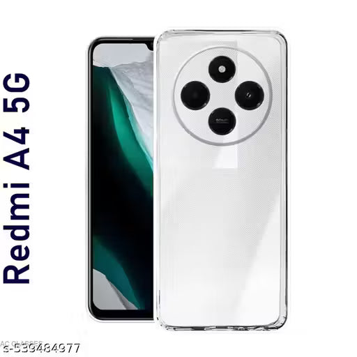 Redmii A4 5G Mobile Back Cover Transparent