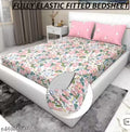 220 TC Cotton Contrast Pillow Elastic Fitted Bedsheet| Cotton bedsheet| trending bedsheet| summer bedsheet| Fitted Bedsheet|