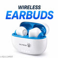 Bluetooth Wireless Earbuds with Charging Case | Deep Bass Sound | Auto Pairing | Long Battery Life | Sweat Resistant | Compact TWS Earphones (White)