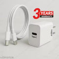 Eकlota 20W USB-C Charger for Samm Galxy S Series, M Series, A Series, Z Fold/Flip, and iPh 15/16 Pro Series – Type-C Charging Adapter and Cable Included