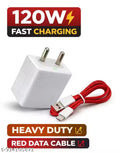 Ztrix 120W Super Fast Charger with Type-C Cable | Flash Charging Adapter | Multi Fast Charging Support