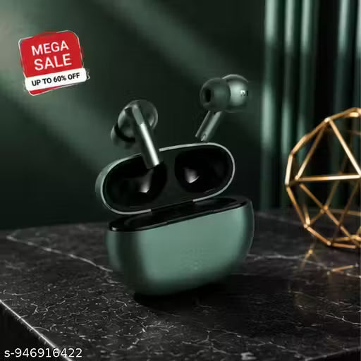 Buds Air 6 Wireless TWS Bluetooth Ear buds | High-Quality Sound | Long Battery Life | Touch Control Ear buds | Comfortable Fit