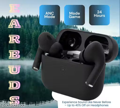 Airpod Pro True Wireless Bluetooth Earphones with 83 Hours of Playtime & Compatible for all Smartphones