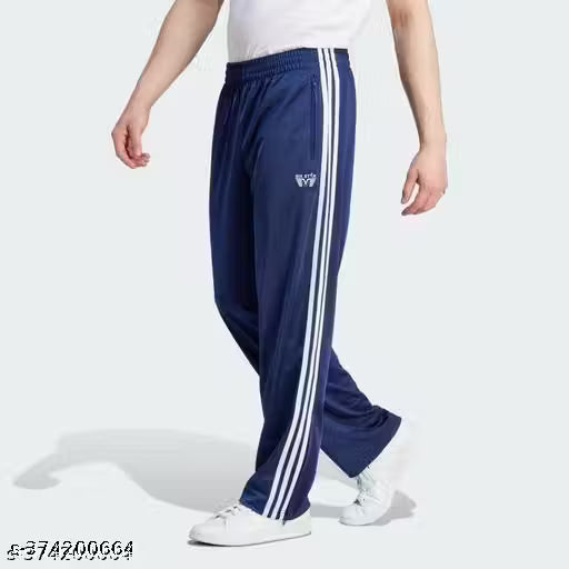 Fancy Trendy men Track Pant(Navy)