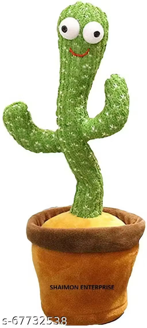 Dancing Cactus Talking Toy,Cactus Plush Toy, Wriggle Singing Recording Repeats What You Say Funny Education Toys for Babies Children Playing, Home Decorate 6 month warranty