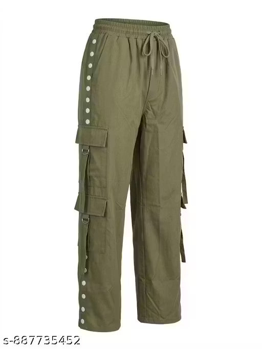 Cargo Pants for Women | Trendy Multi Pocket Casual Trousers