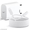 Eकlota 20W USB-C Adapter & Cable – Fast Charging for Samm Glaxy S Series (S23-S20), M Series (M14/M33/M54), A Series (A34/A54), Z Fold/Flip & iPh 15/16 Pro