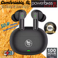 FARISHTAY 151 Audiology TWS Bluetooth Earbudss with Digital Display Bluetooth Gaming Bluetooth Headset (Black, True Wireless)