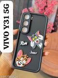 New Design Tom and Jerry Back Cover Soft Silicone Case Cover Edge Camera Protection Cover