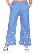 women western latest denim plazzo