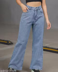 Girls baggy jeans | new trendy jeans for girls | black jeans for girls | straight fit jeans