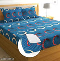 1+2 Elastic fitted Double Bedsheet with 2 pillow covers