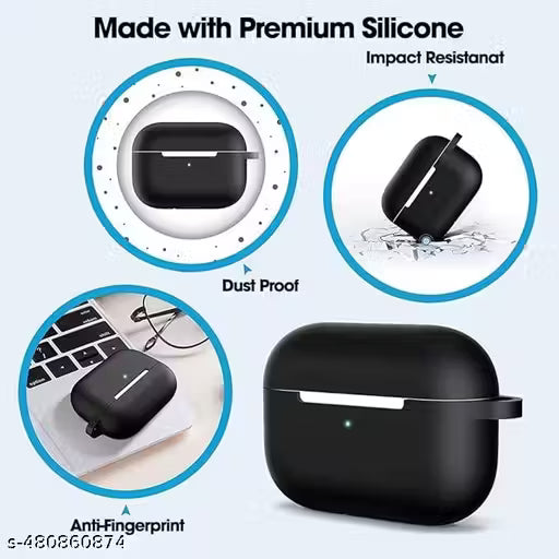 Stylish BT Wireless Earbuds Bluetooth Headphones TWS With Silicone Case Cover Best Quality