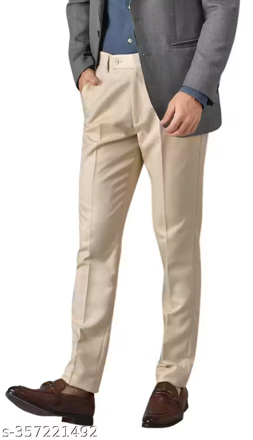 ARDLOR Men's Black Formal Trousers Pants |Formal Trouser |Trouser | Formal Trousers | Formal Pant