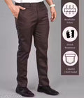 formal Pants for Men | Men's Slim fit Formal Pant | Non Stretchable Trouser | Office wear Trousers