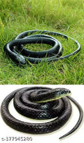 JVTS (PACK OF :2) Rubber Snake Toy with Realistic Look for Playset, Pranks, Halloween Party Decoration, Garden Props