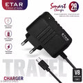 ETAR 2A Smart Travel Charger with V8 Micro Fast Charging Adapter