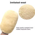 Car Washer Wool Glove Car Cleaning Brush for Motorcycle Wax Polishing Washer Sponge Car Care Cleaning Tools