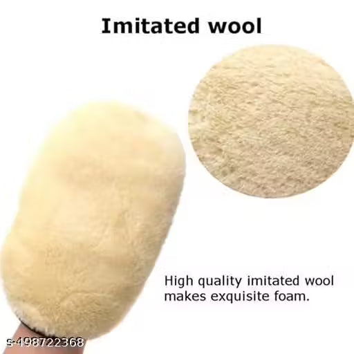 Car Washer Wool Glove Car Cleaning Brush for Motorcycle Wax Polishing Washer Sponge Car Care Cleaning Tools