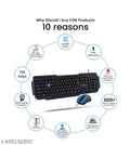 EVM WDKM 414 EVM Wired Keyboard Mouse Combo Wired Keyboard and Mouse Combo USB Keyboard Mouse Combo Keyboard Mouse Combo for PC Keyboard Mouse Combo for Computer