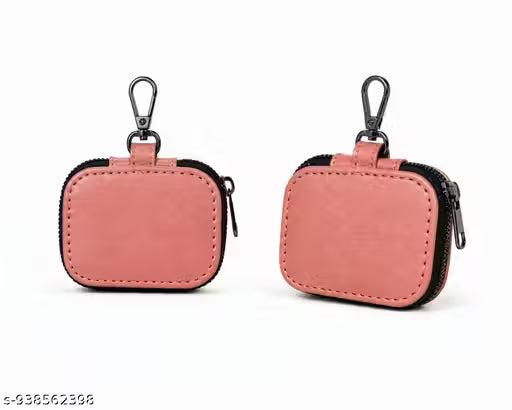 ValueVibe Accessories Luxury Universal Earbuds Case with Keychain |