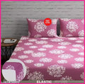 Super Soft Glace Cotton elastic fitted bedsheet