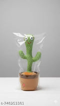 MG PRIME MART Rechargeable Toys Talking Cactus Baby Toys for Kids Dancing Cactus Toys Can Sing Wriggle