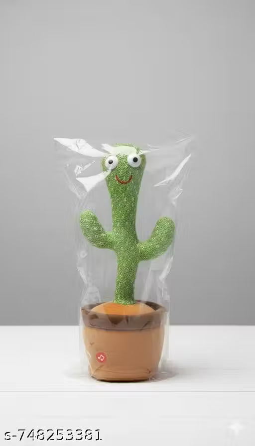MG PRIME MART Rechargeable Toys Talking Cactus Baby Toys for Kids Dancing Cactus Toys Can Sing Wriggle