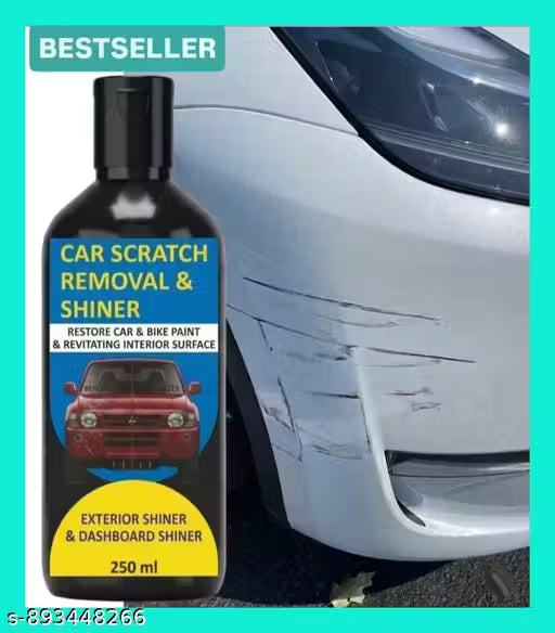 Car Polish Wax for Instant Shine & Showroom Finish(WHITE 250ML)