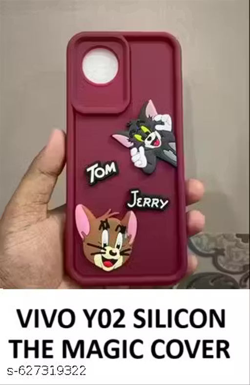VIVO YO2 SILICONE TOM & JERRY BACK COVER