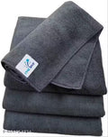 STAR DIVE Microfiber Cleaning Cloth Car Vehicle washing Reusable Cloth Daily Kitchen Cleaning Towel Lint-free GSM 280 Size 40X40 Pack 4