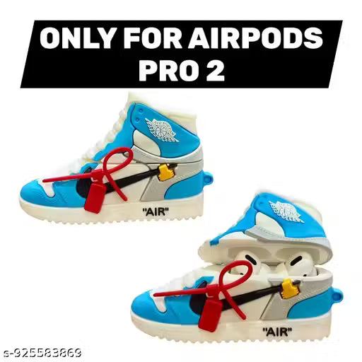 BLUE SHOE CASE FOR APPLE Airpods Pro / Airpods Pro 2||case only (Do Not Place Order For Other Brands)) cute cartoon print case for APPLE Airpods PRO MODEL