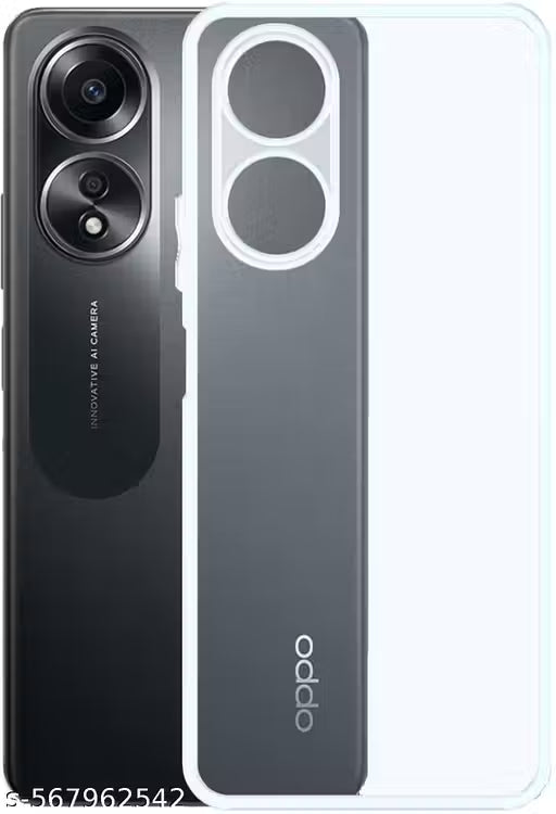 OPPO A58 4G Transparent Back Cover, Oppo A 58 4 G Transparent Mobile Cover, oppo a58 4g Transparent Phone Cover,