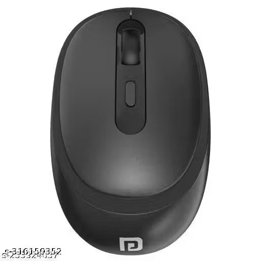 Portronics Toad 27 Wireless Mouse, Silent Buttons, 2.4 GHz with USB Nano Dongle for PC/Mac/Laptop,