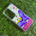 OZOTO Mobile Back Cover For Oppo K12X 5G / Oppo A3 Pro 5G Water Glitter Designer Mobile Cover & Cases Silicone