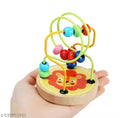 Toypur Bead Maze Toy for Toddlers Wooden Colorful Roller Coaster Educational Circle Toys Learning Preschool Toys Birthday Gift for Boys and Girls (Bead Track)