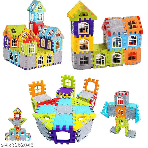 Ankirant 75+ Pics Hight Quality Home House Block Set for kids Educational Puzzles Block Building Sets toys Mythical Marvels