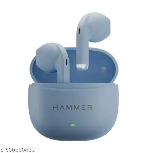 Hammer Ultra Pods Earbuds with 13MM Drivers, 40H Playtime, IPX5 Water Resistant