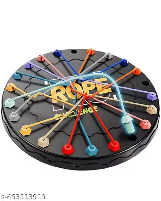 Roppe Puzzle Board Game, Untangling Challenge Toy, Educational Brain Teaser, Toys & Hobbies(1 Pcs)